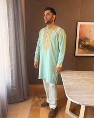 MS Dhoni in Falah