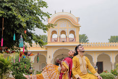 RINI JAIN AND DHRUV IN Ghamza